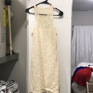 Ivory lace dress